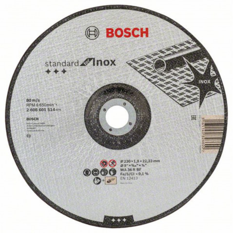 Bosch Trennschleifscheibe Standard for I