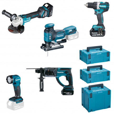 Makita DLX5066TJ Akku-Spezialset