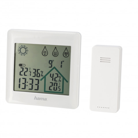 Hama Wetterstation Action weiss