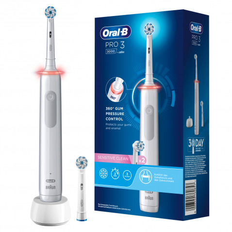 Oral-B Pro 3 3000 Sensitive Clean White