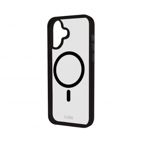SBS Mag Frame Case black für iPhone 16
