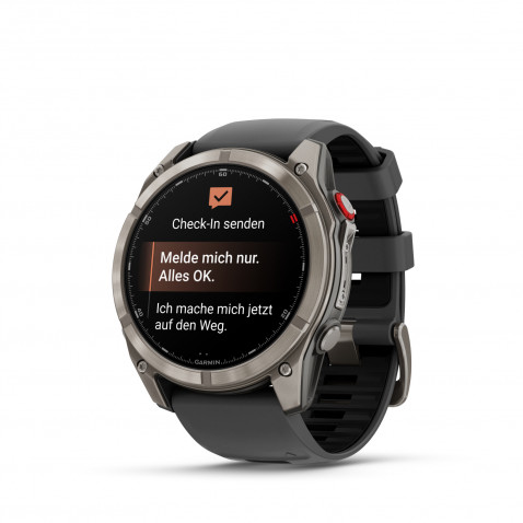 Garmin Fenix 8 Pro AMOLED titanium/black