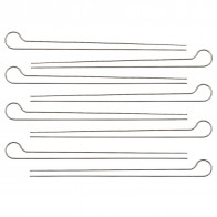 Weber Doppelspieße, 8 Stück