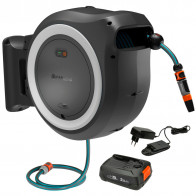 Gardena Akku-Wand-Schlauchbox PowerRoll