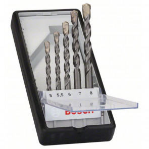 Bosch RobustLine 5 tlg. CYL-3: 5-8 mm, G