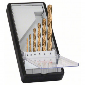 Bosch RobustLine 6 tlg. HSS-TIN 135° Boh