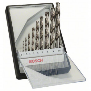 Bosch RobustLine 10 tlg. HSS-G 135° Bohr