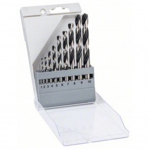 Bosch 10 tlg. HSS PointTeQ, 1-10, Kasset
