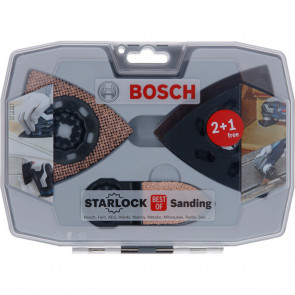 Bosch Starlock Set "Best of Sanding" 3 t