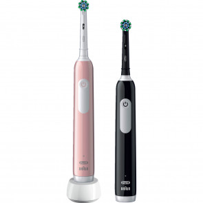 Oral-B Pro 1 Black/Pink mit 2. Handstück