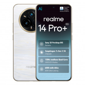 Realme 14 Pro+ 5G Pearl White