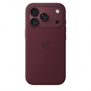 Apple iPhone 18 Pro Silikon Case Burgund