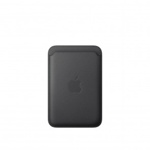 Apple iPhone Feingewebe Wallet schwarz