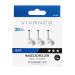 VIVANCO Nagelschellen für Rundkabel