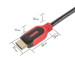 VIVANCO HDMI Kabel mit Ethernet rot 1,5m