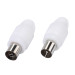 VIVANCO Koax-Stecker 2 Stk
