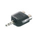 Vivanco Adapter 3,5 mm Klinke / 2x Cinch