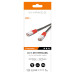 VIVANCO Cat 6 Netzwerkkabel 2m grau