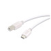 Vivanco USB-C <-> USB-B Kabel, 1,8m