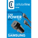 Cellularline KFZ-Lader-Set 25W USB C wei