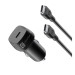 Cellularline KFZ-Lader-Set 25W USB C wei