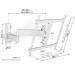 Vogels TVM 3445 W TV-Wandhalterung
