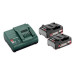 Metabo Starterset 18V, 2.0Ah, Li-Ionen