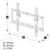 Hama TV-Wandhalterung (75") bis 35kg