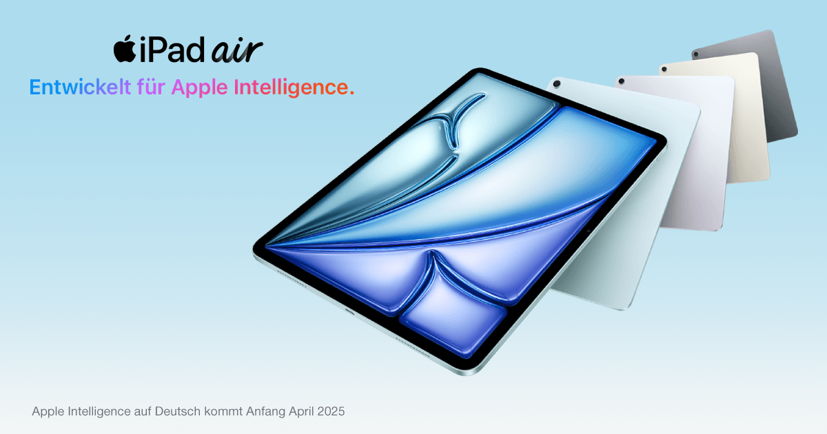 Apple iPad Air mit M3 Chip - Super. Leicht. | electronic4you