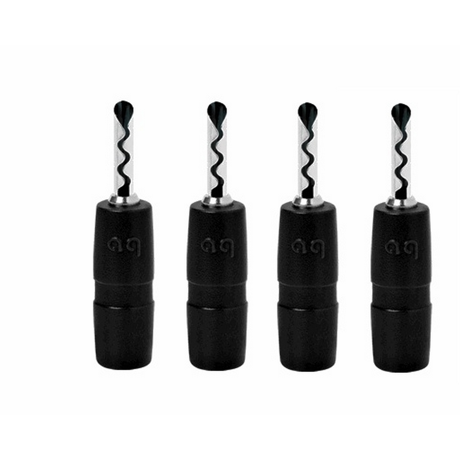 Audioquest SG 300 Banana Silver Set/4Stk massiv versilbert Image