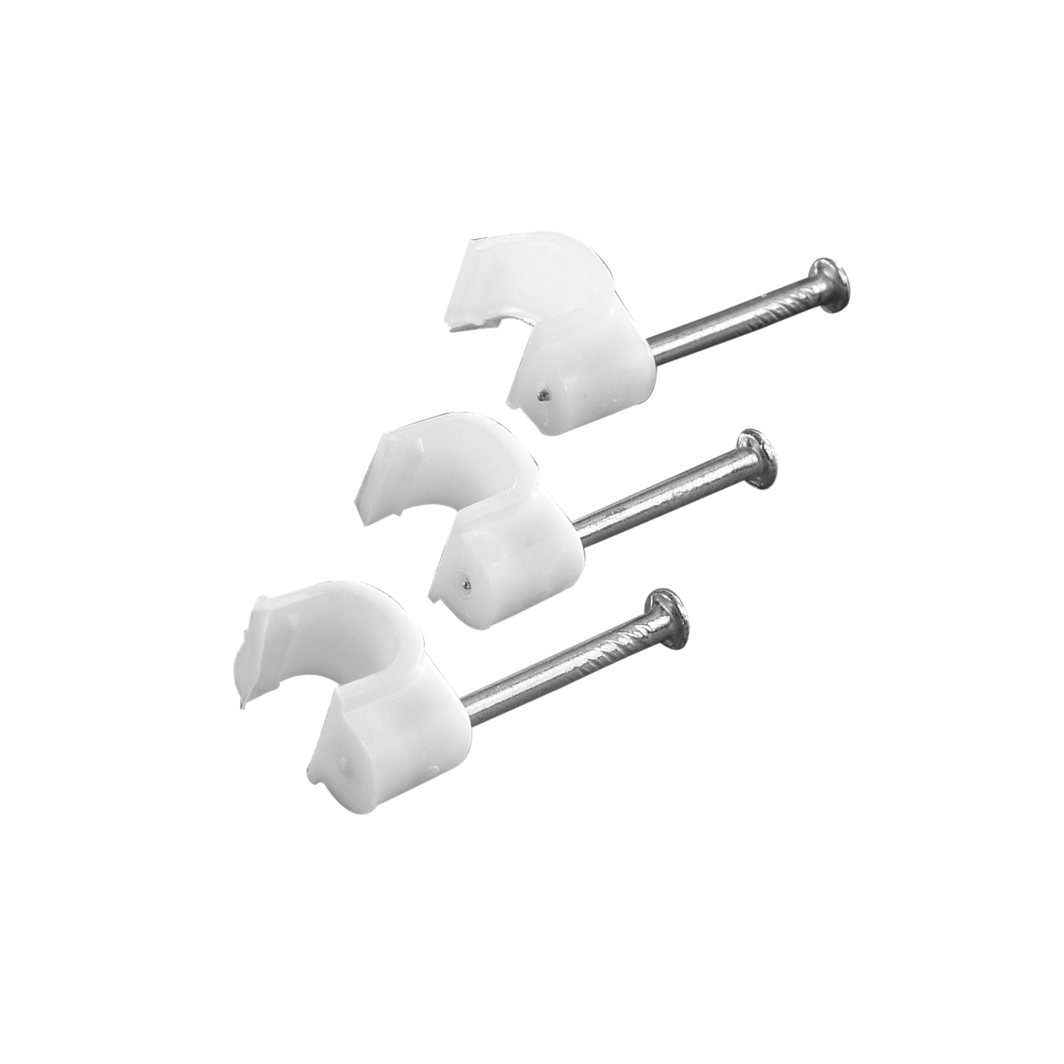 Vivanco Nagelschellen 20 Stk. für Rundkabel bis 7mm Image