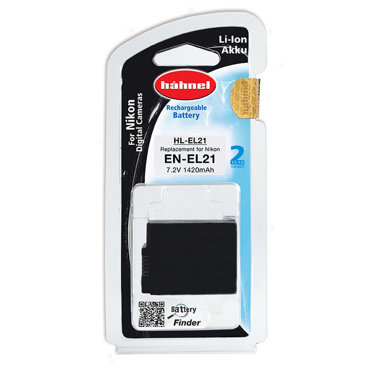 Hähnel Akku HL-EL21 Ersatz für Nikon EN-EL21 Image