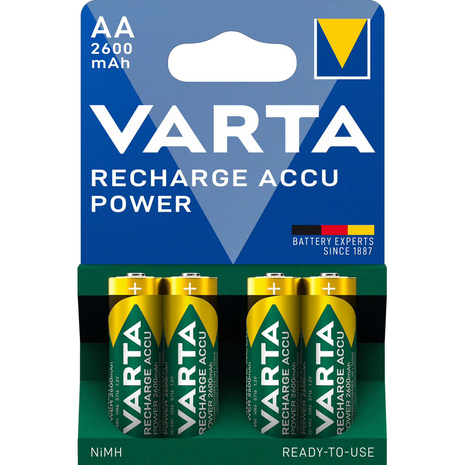VARTA Professional 4xAA 2.600 mAh 05716 101 404 Image