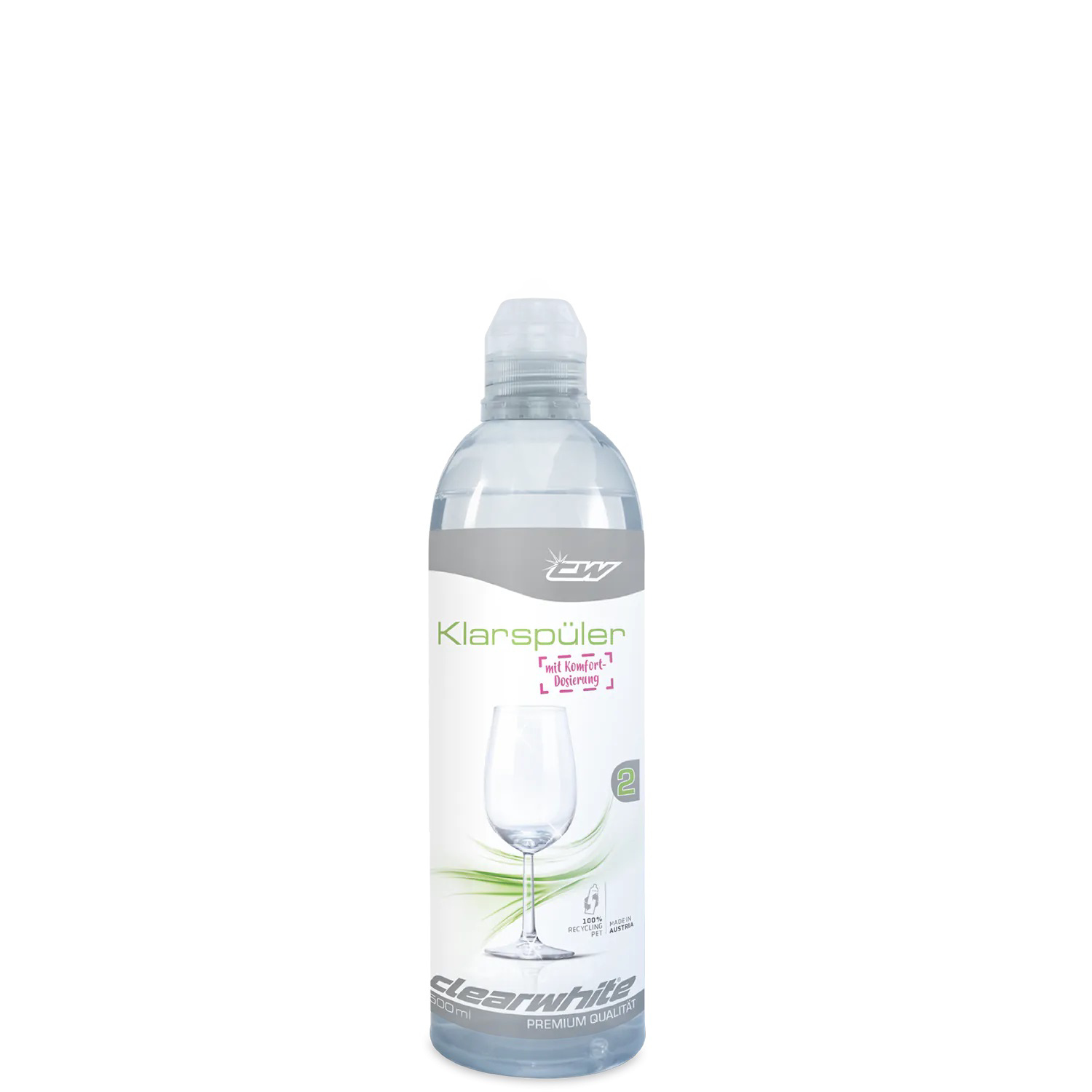 clearwhite Klarspüler für Geschirrspüler 500ml
