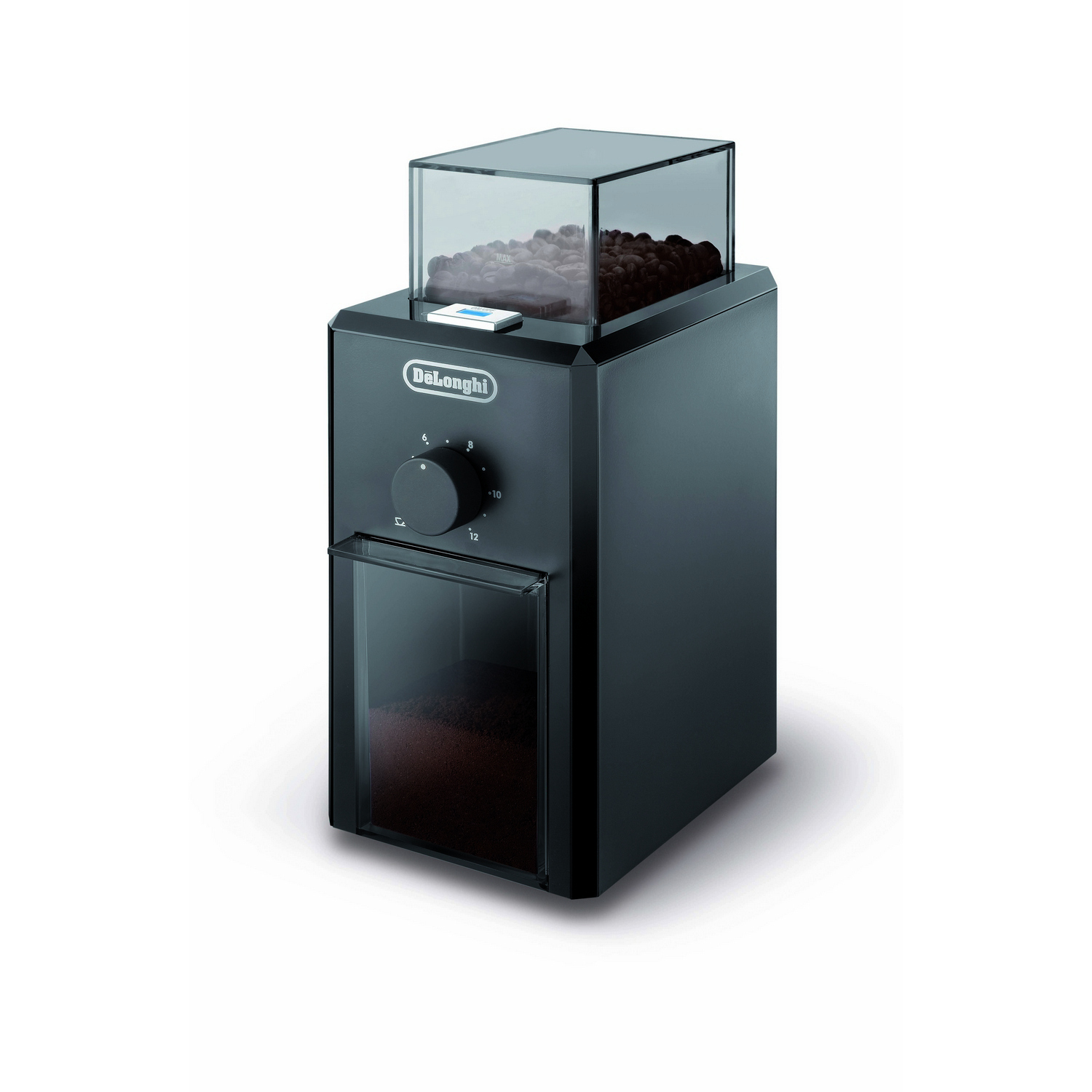 Delonghi KG79 Kaffeemühle schwarz Kaffeemühle mit Mahlwerk