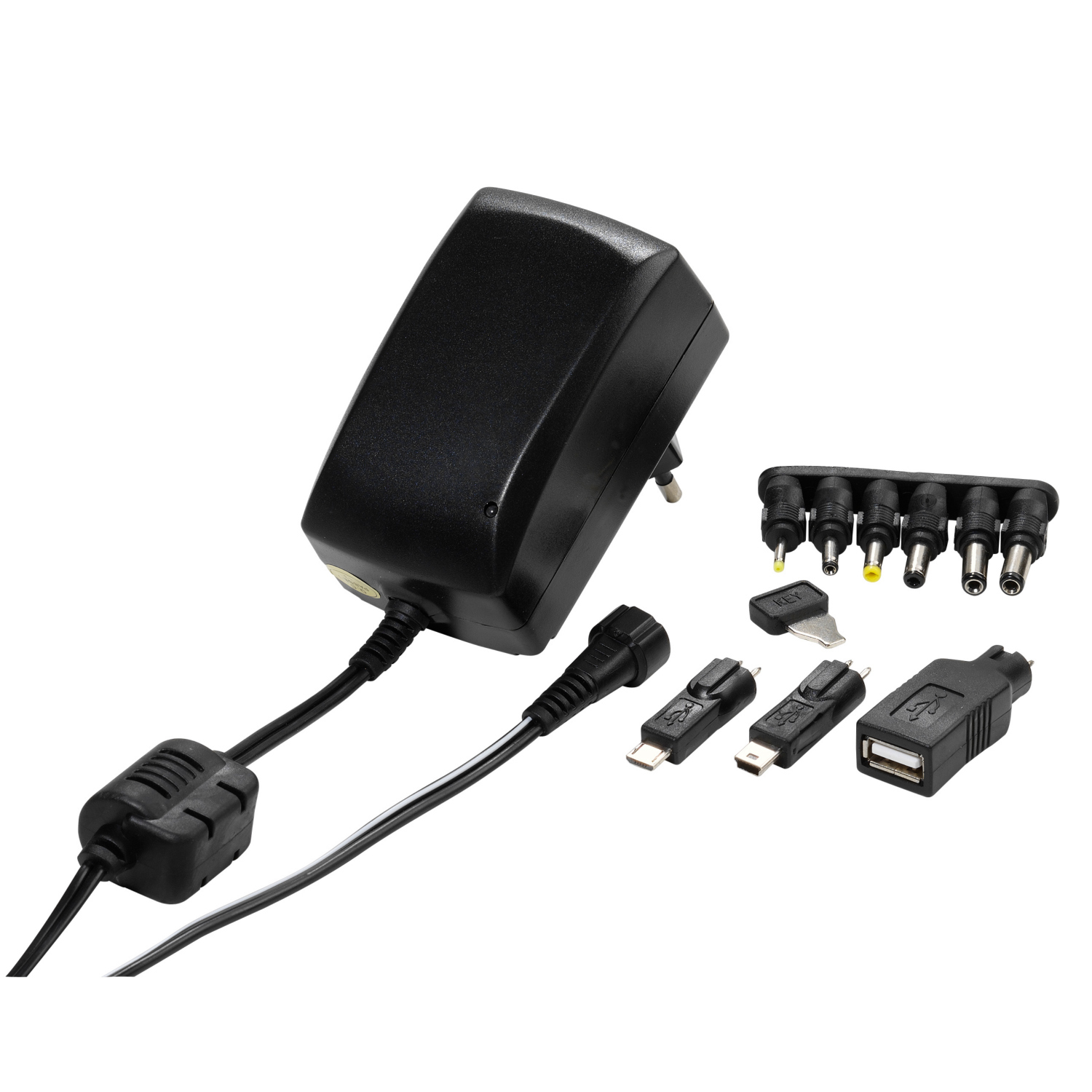 Vivanco Universal Netzteil, 3 - 12V 2,25A max. für Elektrogeräte und USB Image
