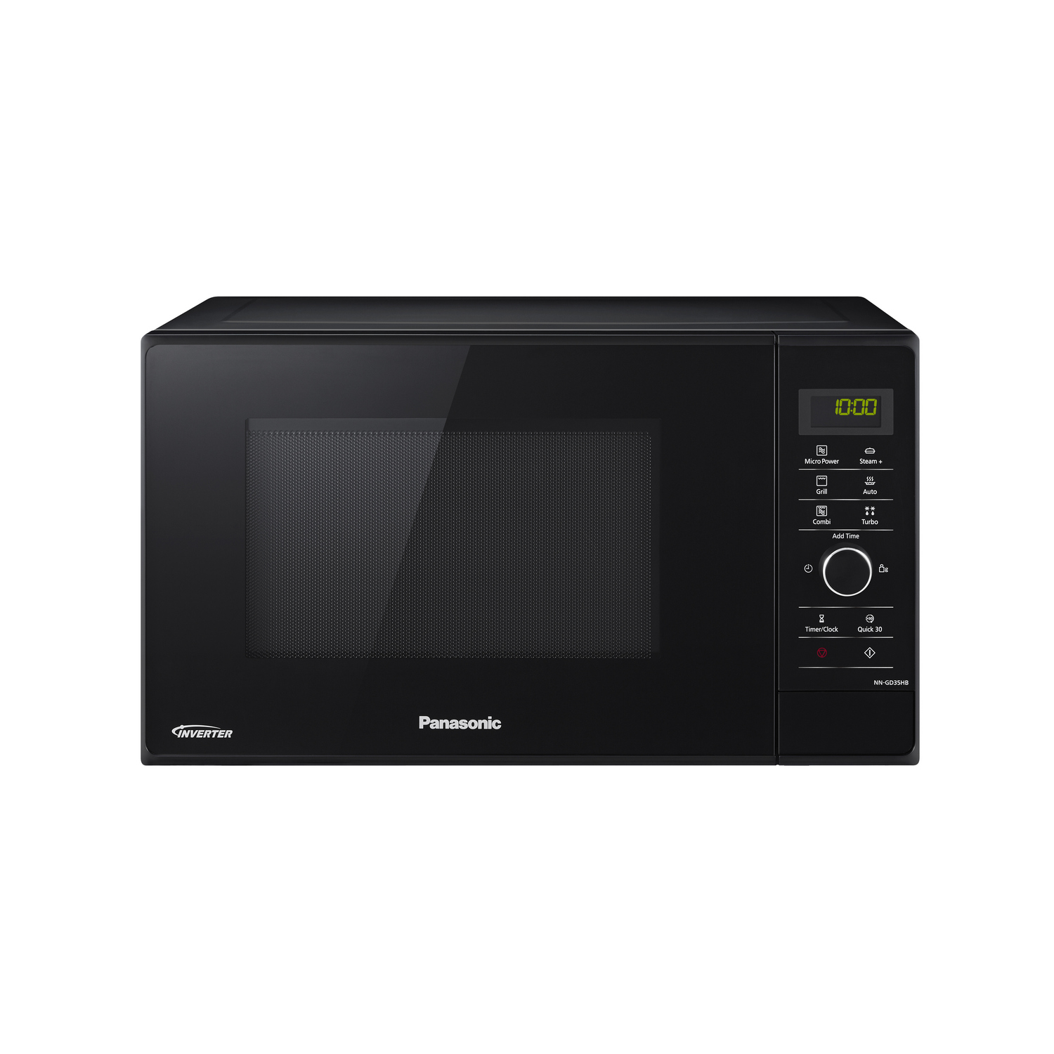 Panasonic NN-GD35HB Inverter Mikrowelle mit Grill und Dampfgarer