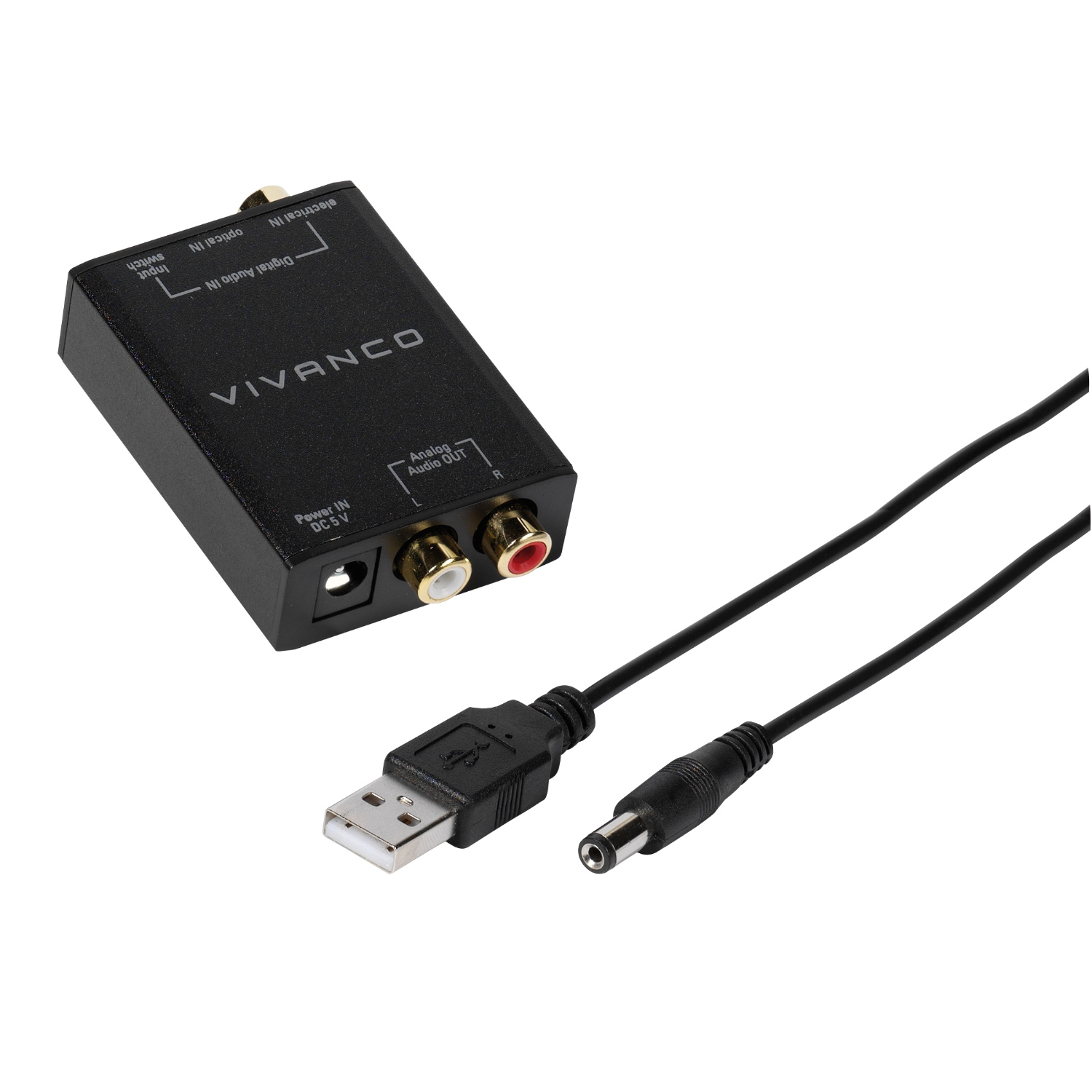 Vivanco Digital-Analog Converter für Audiosignale