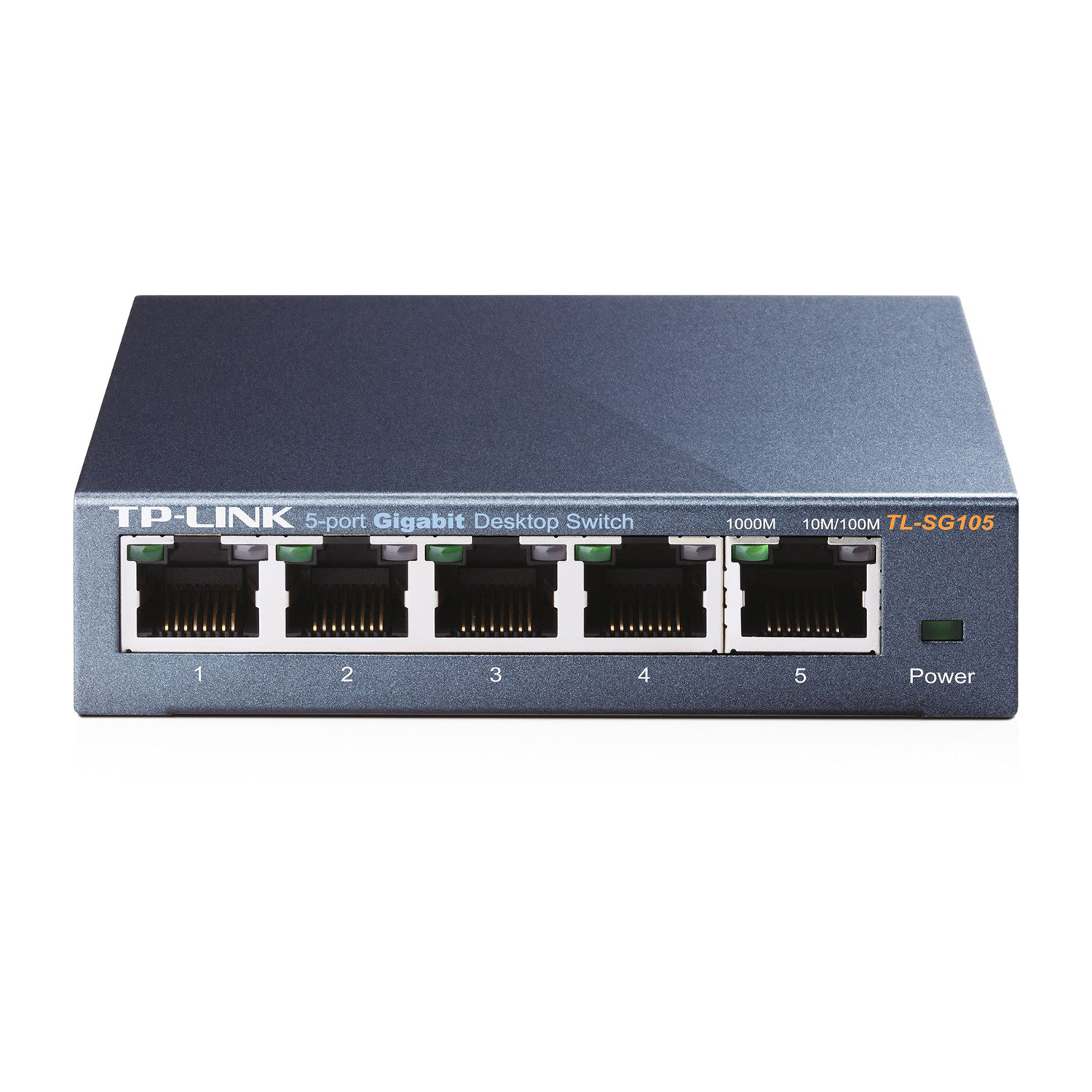 TP-Link TL-SG105 Desktop Gigabit Switch 5-Port, Blau Image