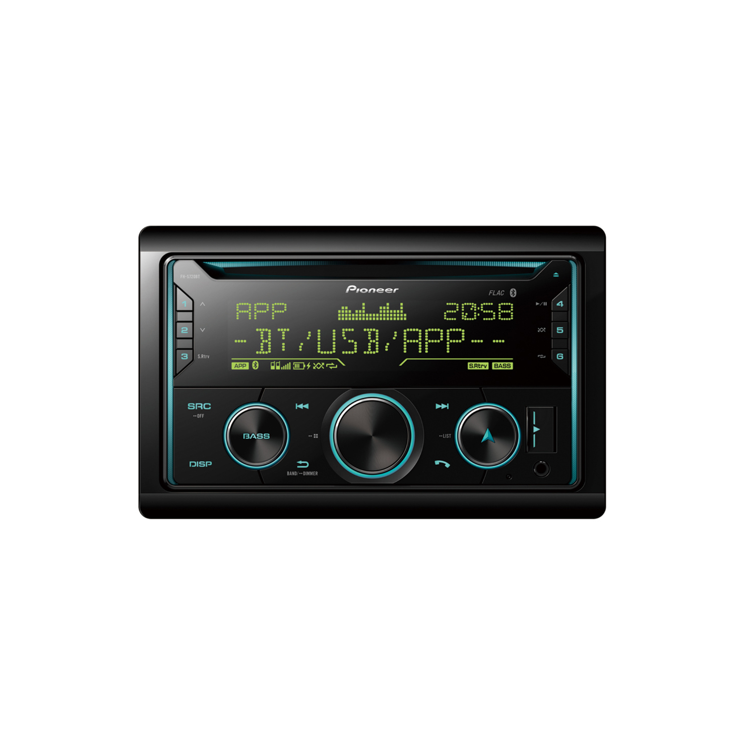 Pioneer FH-S720BT 2-DIN CD-Tuner mit Bluetooth Image