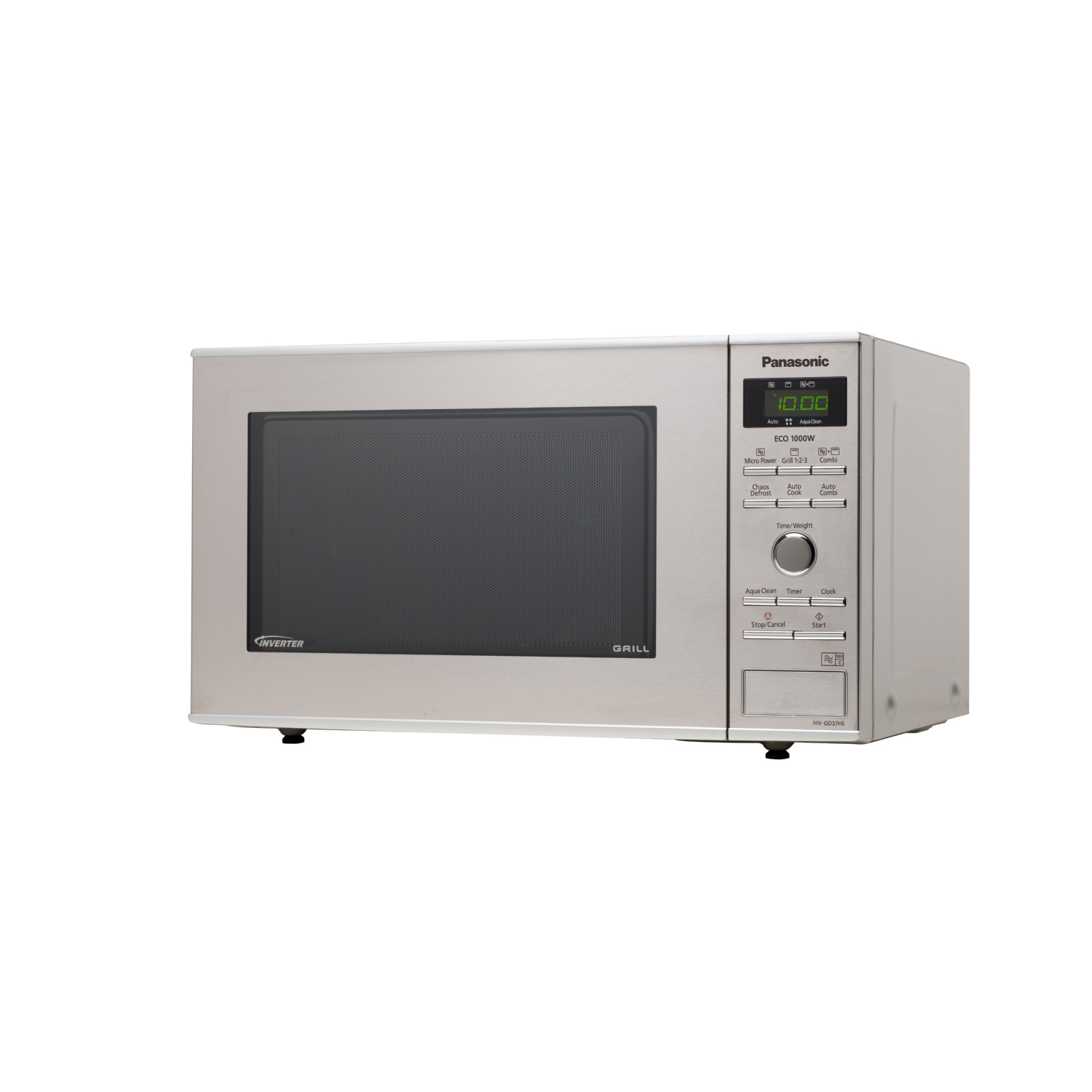 Panasonic NN-GD37HS Kombi-Mikrowelle Grill, 23 Liter Garraum-Volumen, 28,5 cm Drehteller