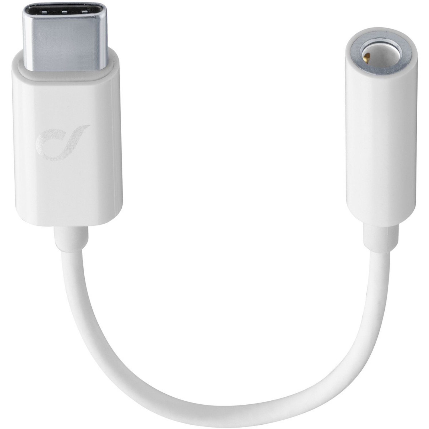 Cellularline Audioadapter USB-C auf 3,mm 3,5mm Klinkenbuchse auf USB Type-C