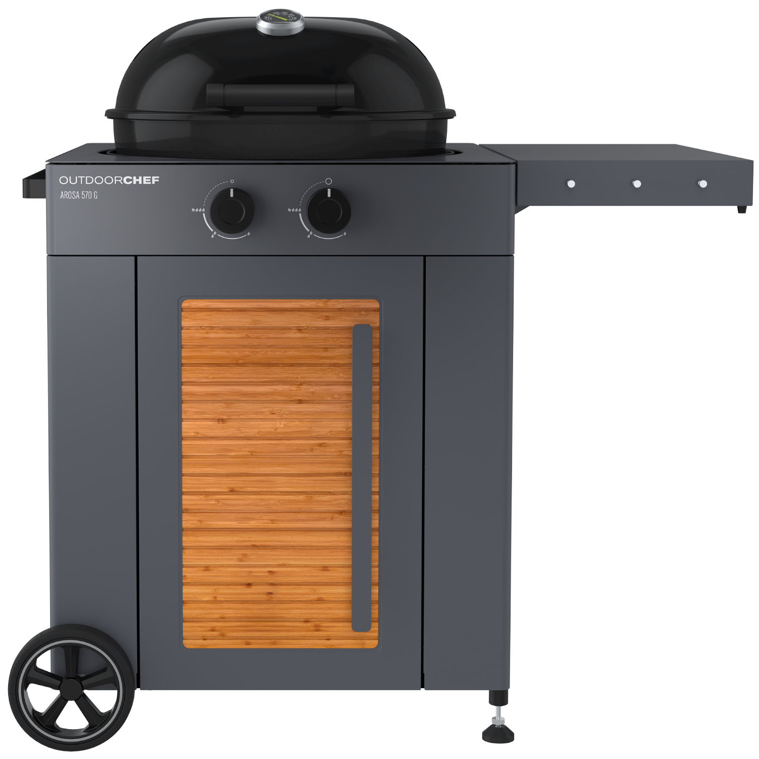 Outdoorchef Gasgriller Arosa 570 G BAMBO Premium Gaskugelgrill 18.128.59