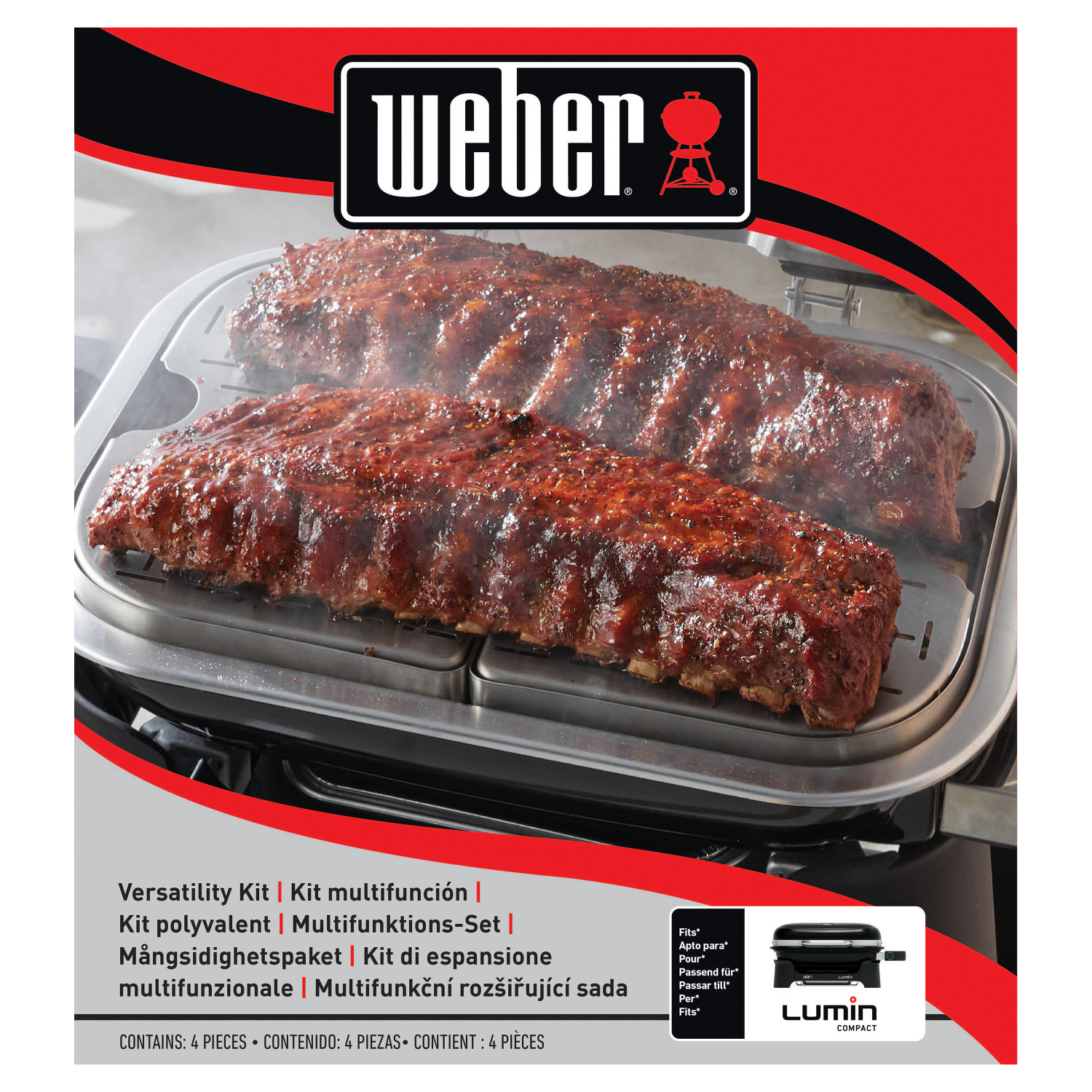 Weber Multifunktions-Set Lumin Compact Elektrogrill 6613