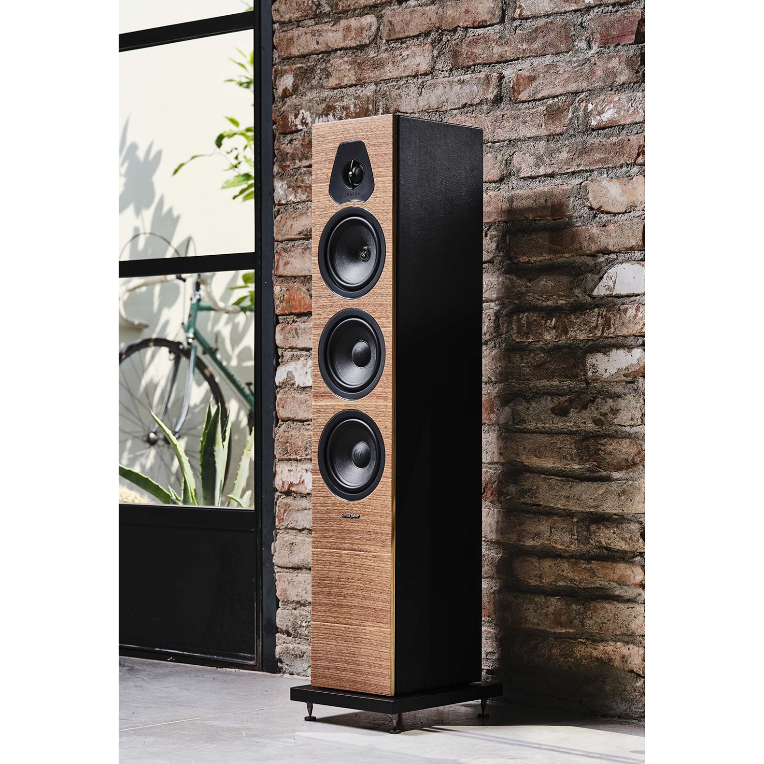 Sonus Faber Lumina III nuss Stand-LS/Pr. Stand LS Paar Walnuss