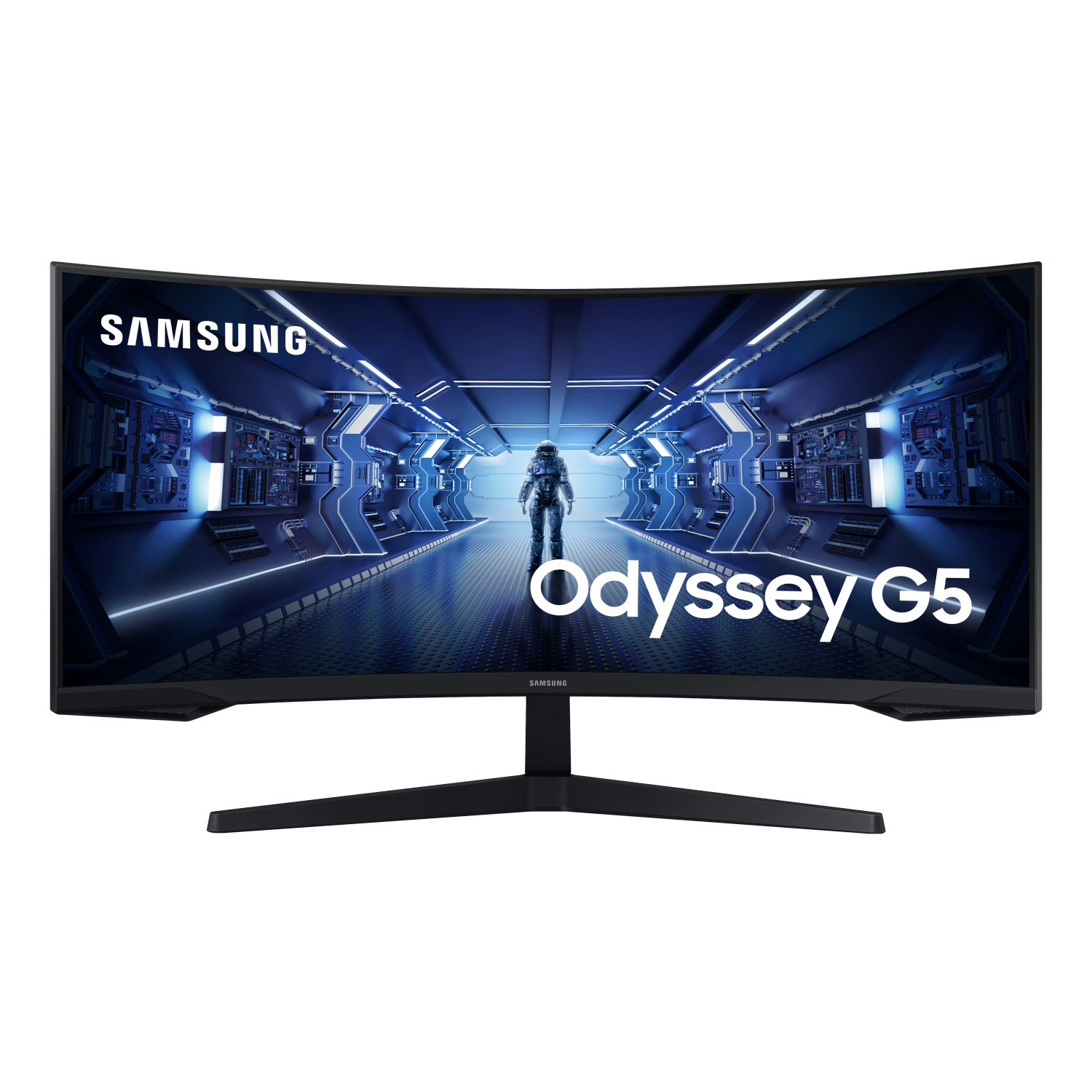 Samsung Odyssey G5 G55T (2023) 34" LC34G55TWWPXEN UWQHD Gaming Monitor gebogen, 1ms MPRT, 165Hz, VA Panel