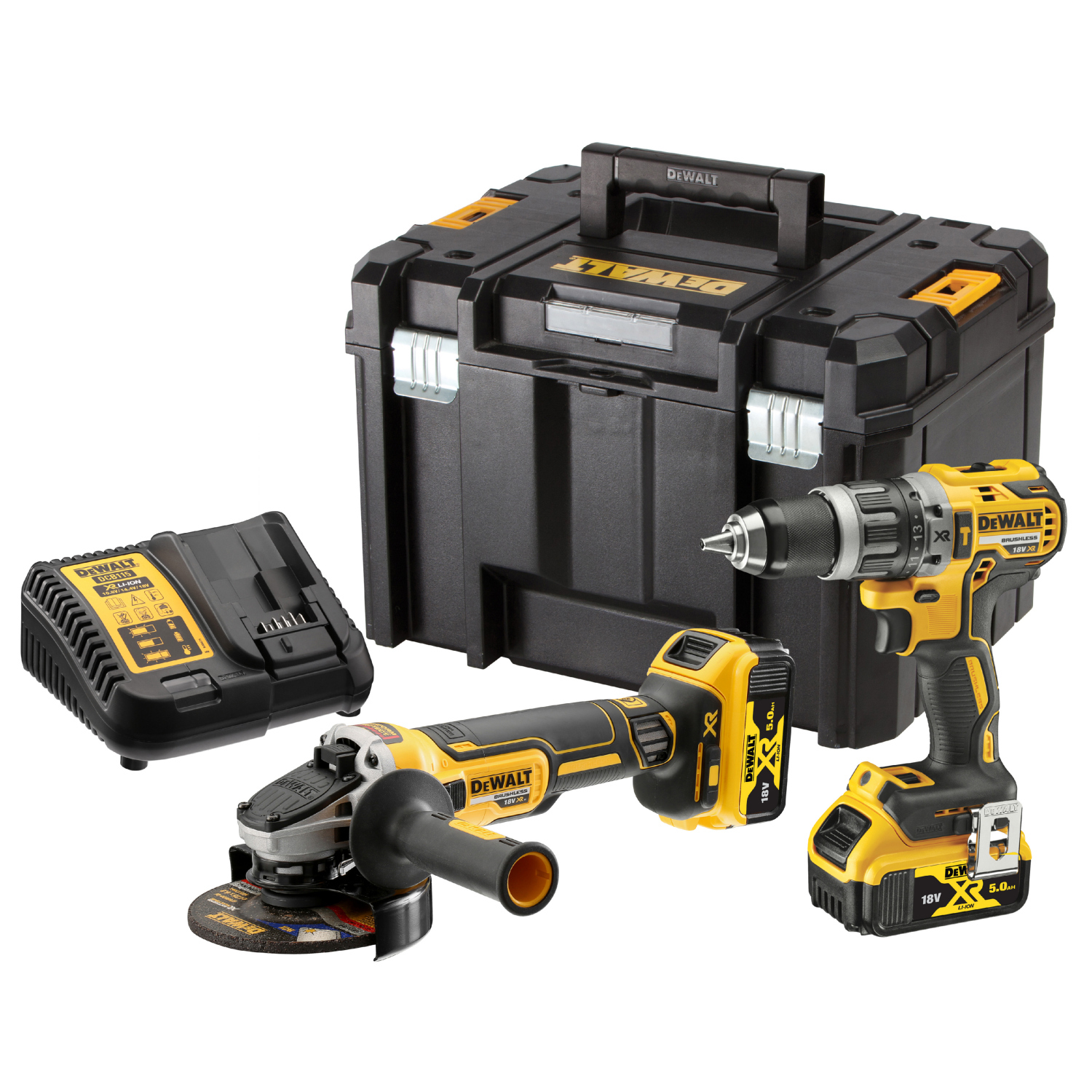 DeWalt DCK2080P2T-QW Akku-Kombopack (2-teilig), 18 Volt Image