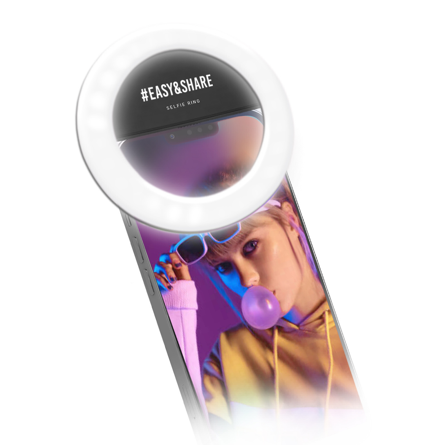 SBS Selfie Ring Light TESELFIERINGLIGHT LED-Licht für Selfies