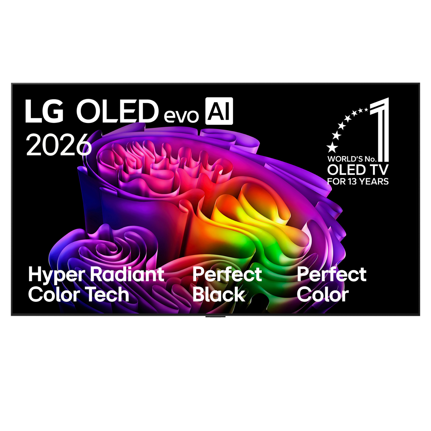 LG OLED evo AI G6 OLED83G68LW 4K UHD Gallery Design 210 cm (83") ohne Standfuß Image