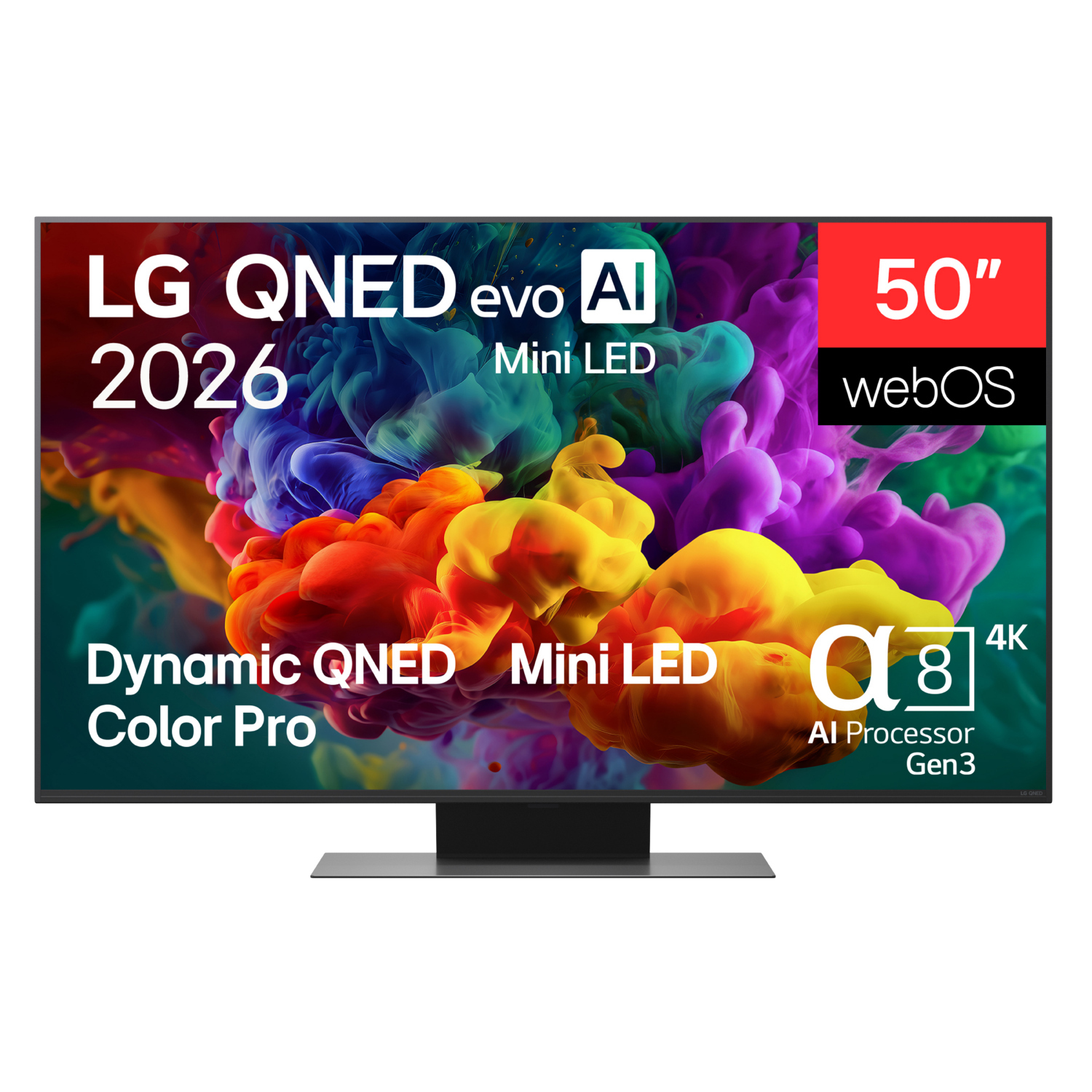 LG evo Mini LED AI 50QNED86B6B 4K UHD 126 cm (50") Image